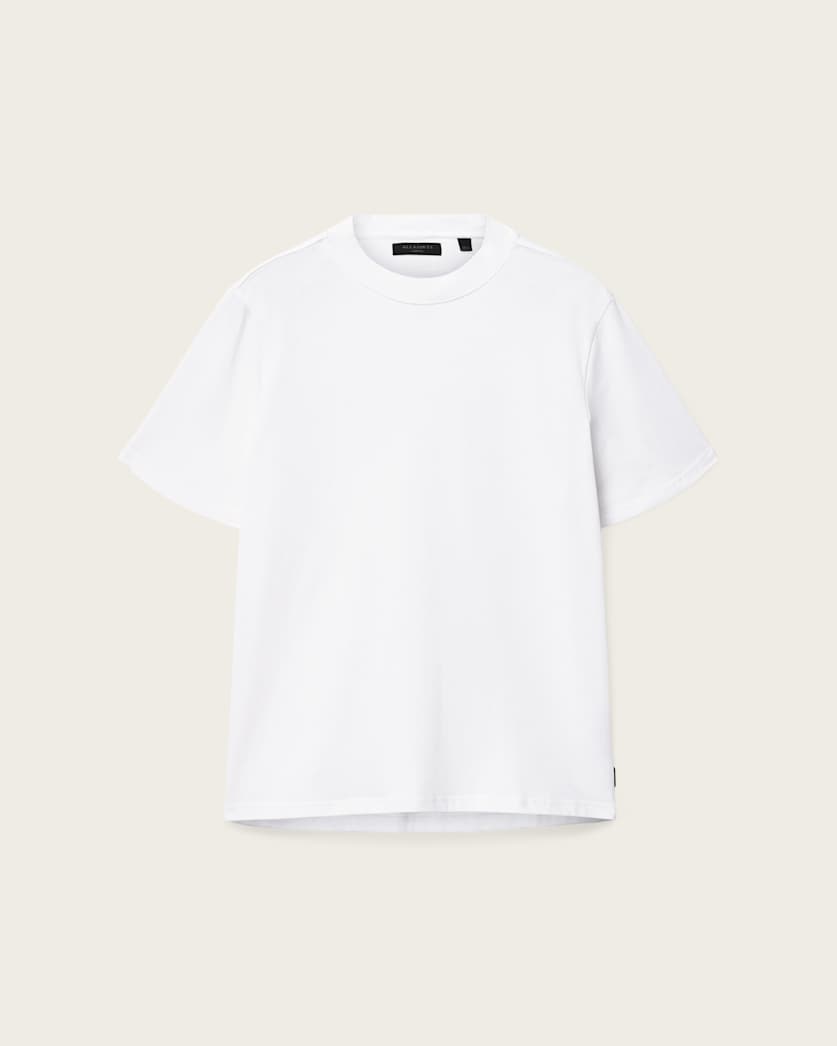 Nero Mock Neck Short Sleeve T-Shirt