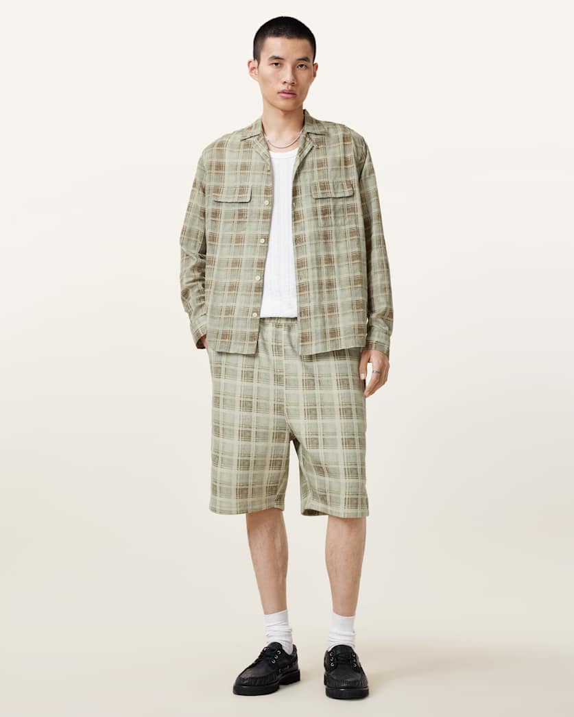 Seattle Checked Long Sleeve Shirt