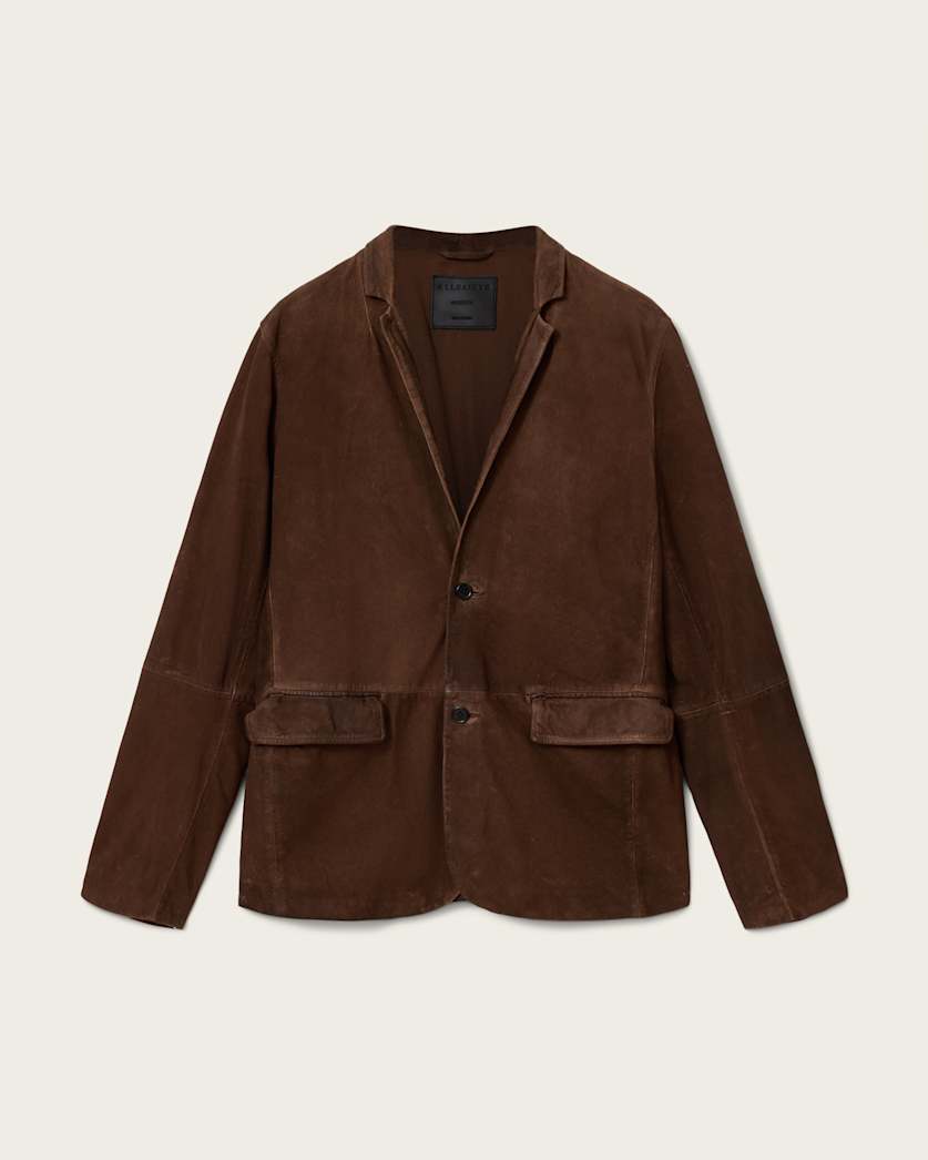 Monet Waxed Suede Blazer
