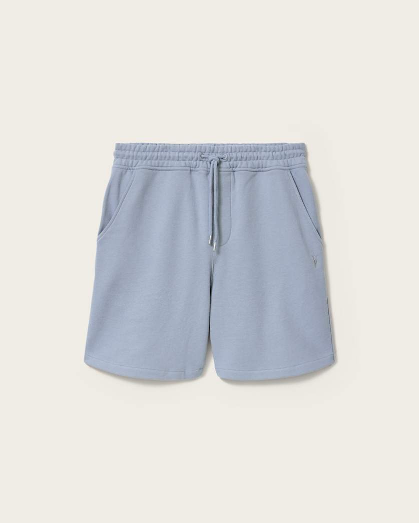 Asher Straight Fit Ramskull Sweat Shorts