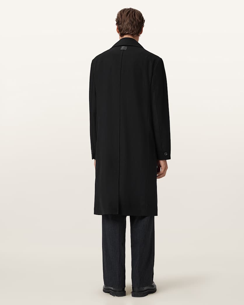 Curran Relaxed Fit Wool Coat