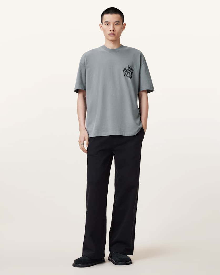 Orlando Logo Print Oversized T-Shirt