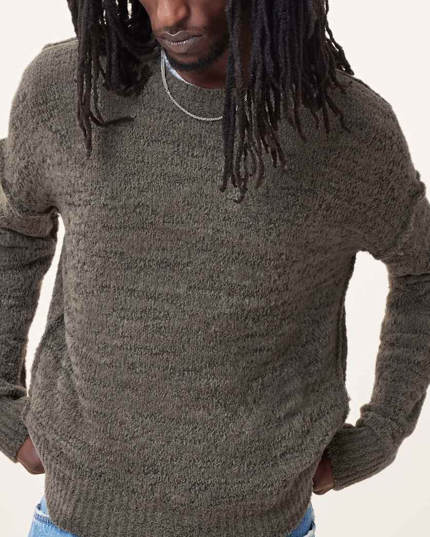 Chillion Boxy Oversized Crew Neck Jumper