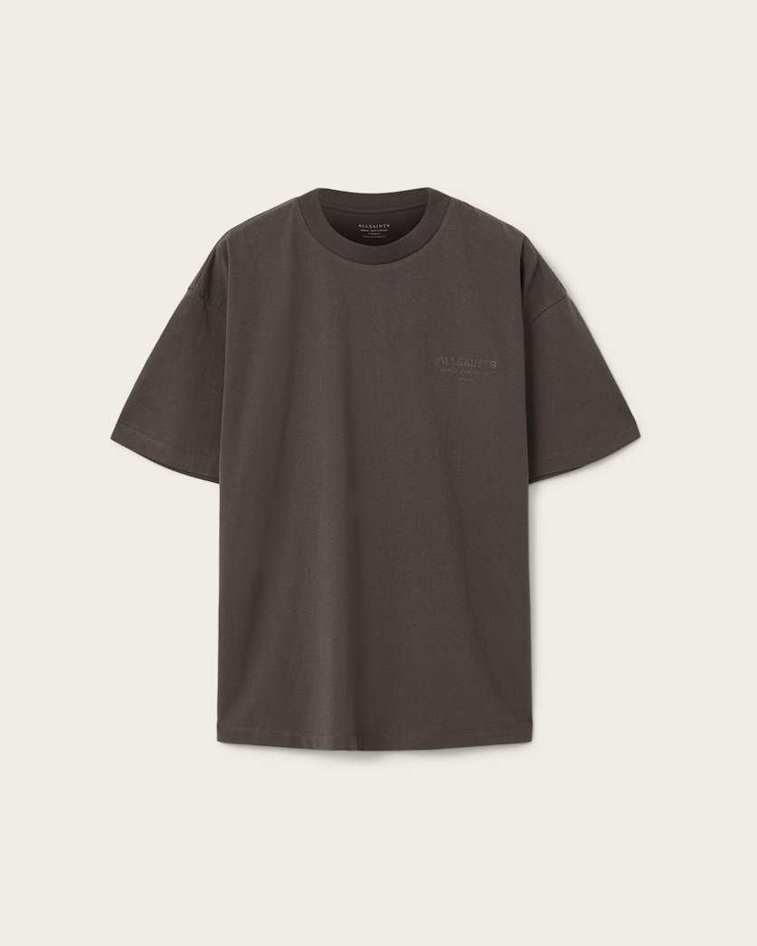 Xander Flocked Logo Oversized T-Shirt