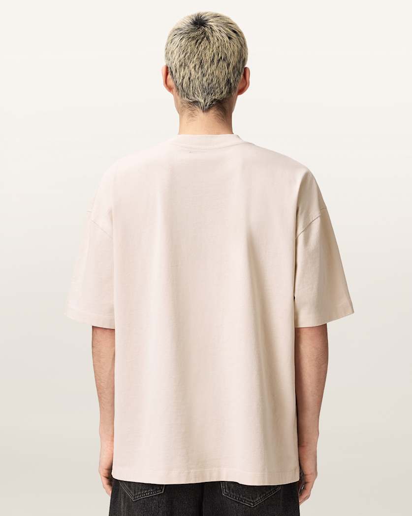 Xander Flocked Logo Oversized T-Shirt