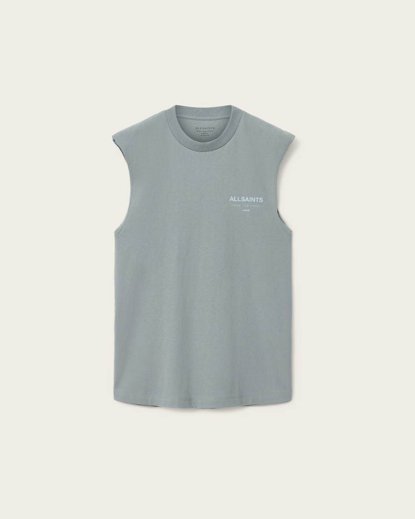 Underground Sleeveless Crew Neck T-Shirt