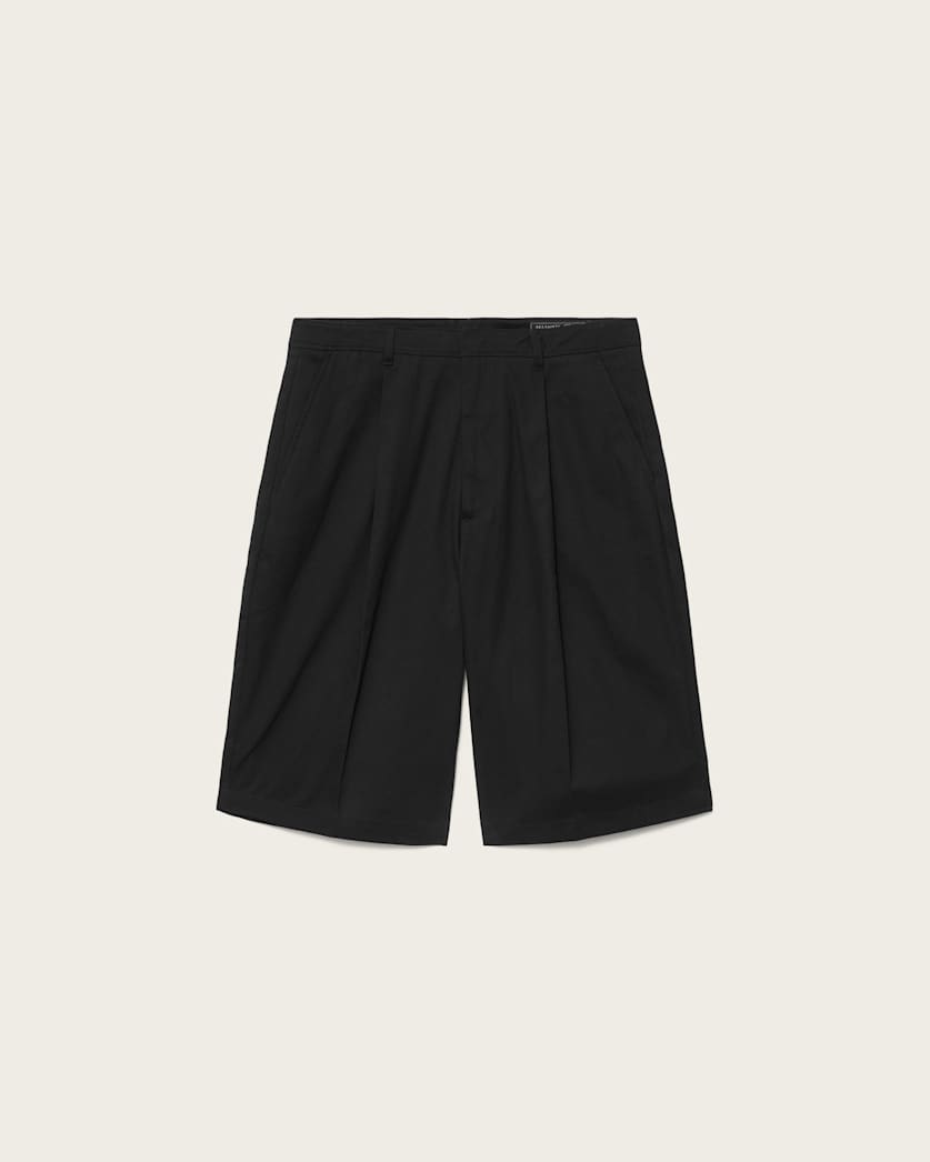Castro Wide Leg Cotton Shorts