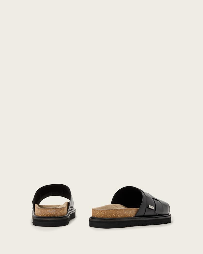 Randal Woven Leather Sandals