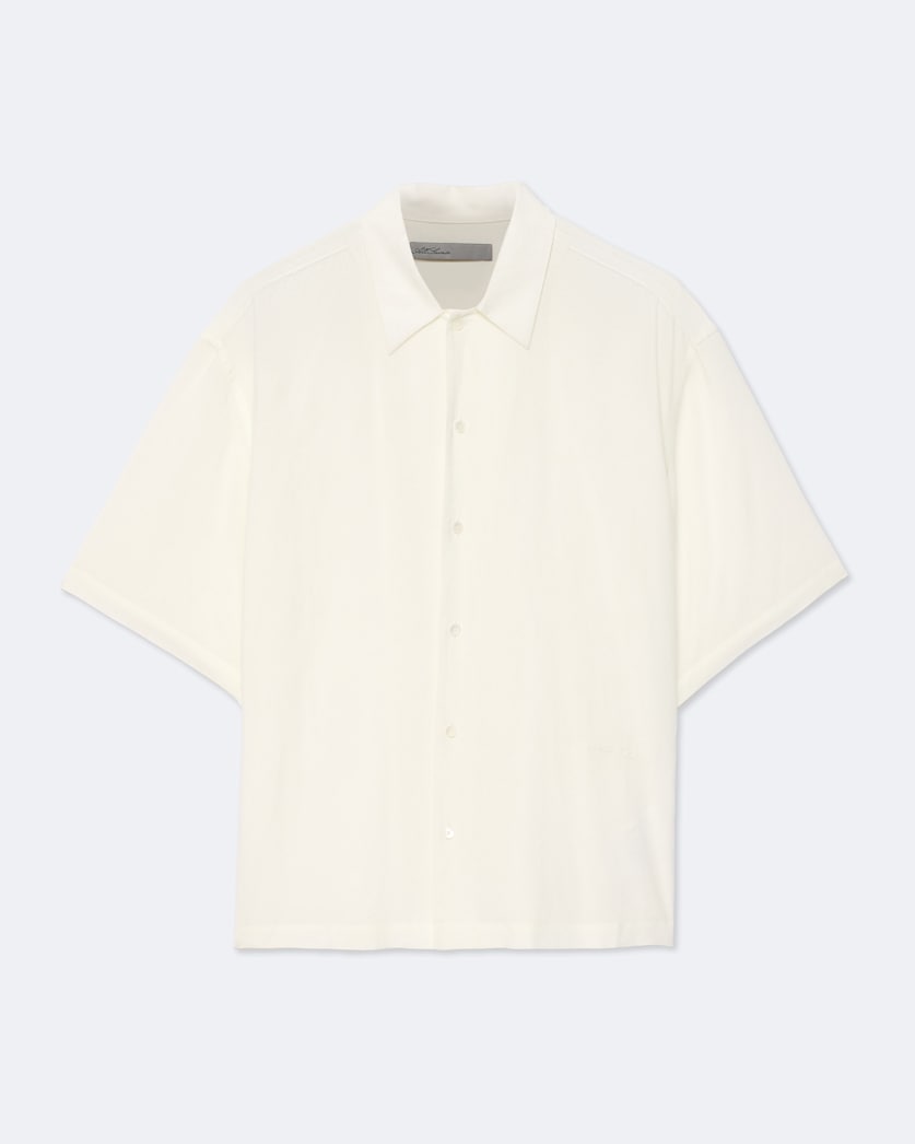 Oversized short sleeve shirt