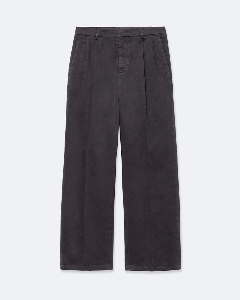 Stretch-cotton straight-leg chinos