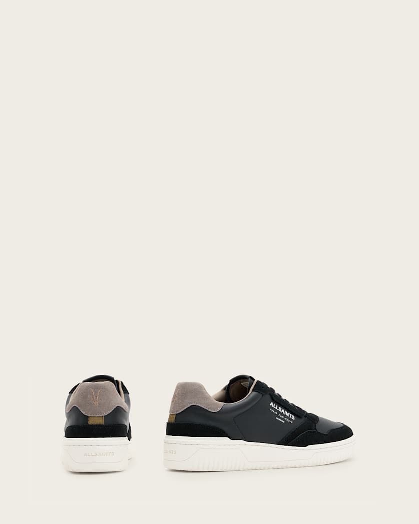 Regan Leather Low Top Trainers