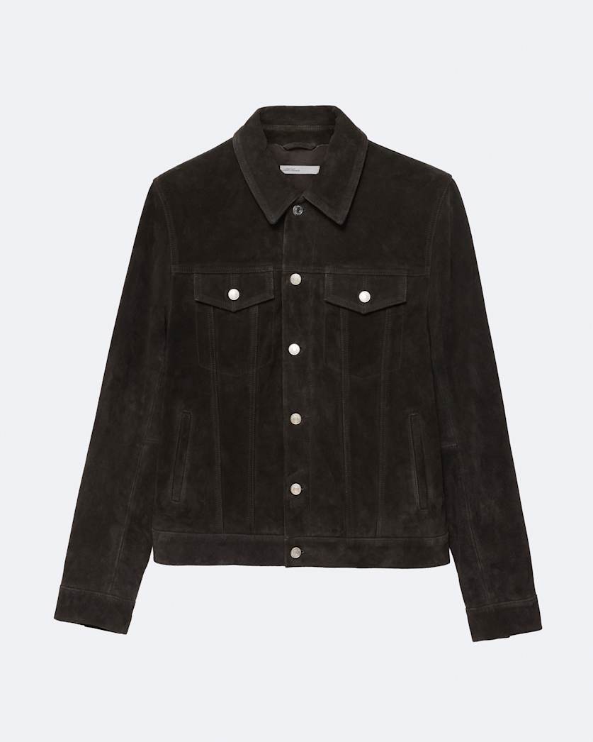 Chaiyo suede trucker jacket