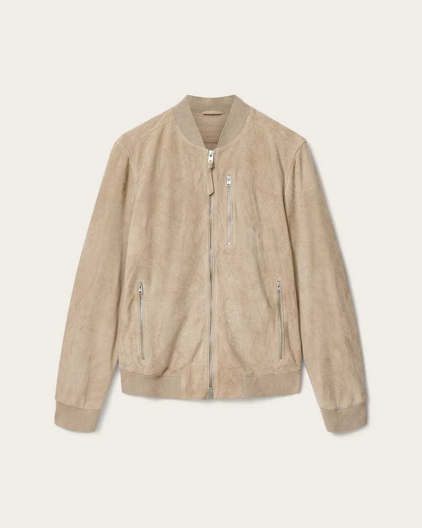Kemble Suede Bomber Jacket