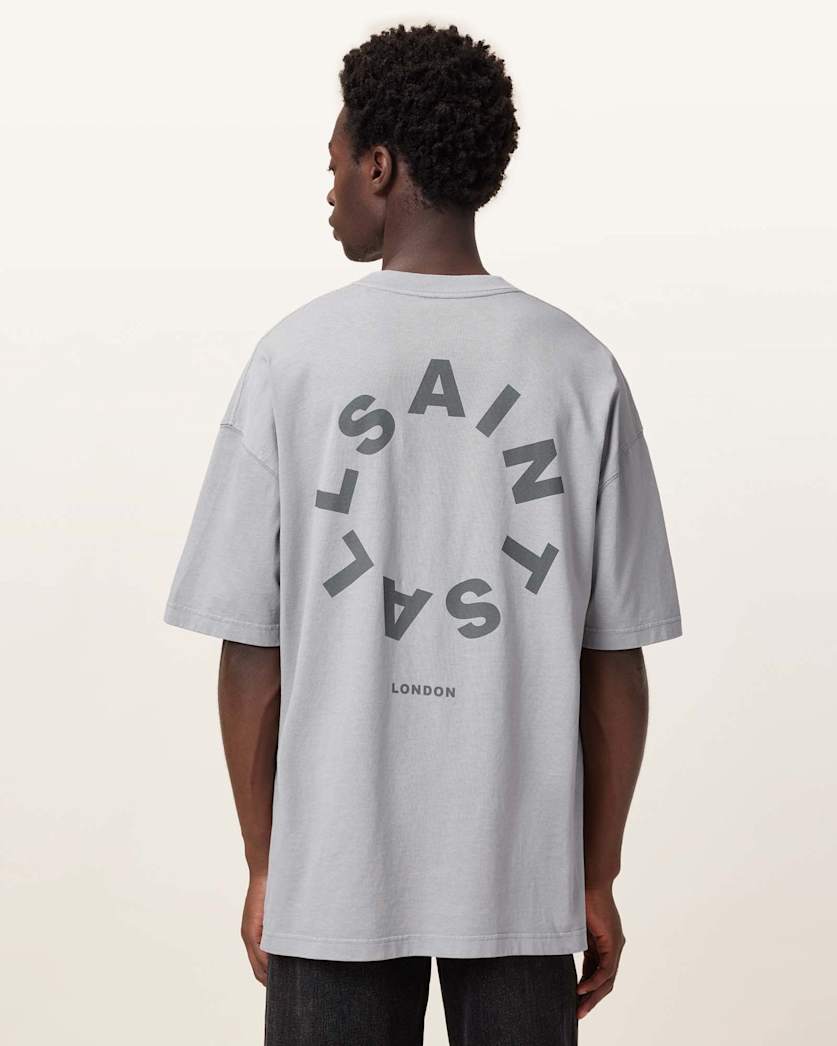 Tierra Oversized Crew Neck Logo T-Shirt