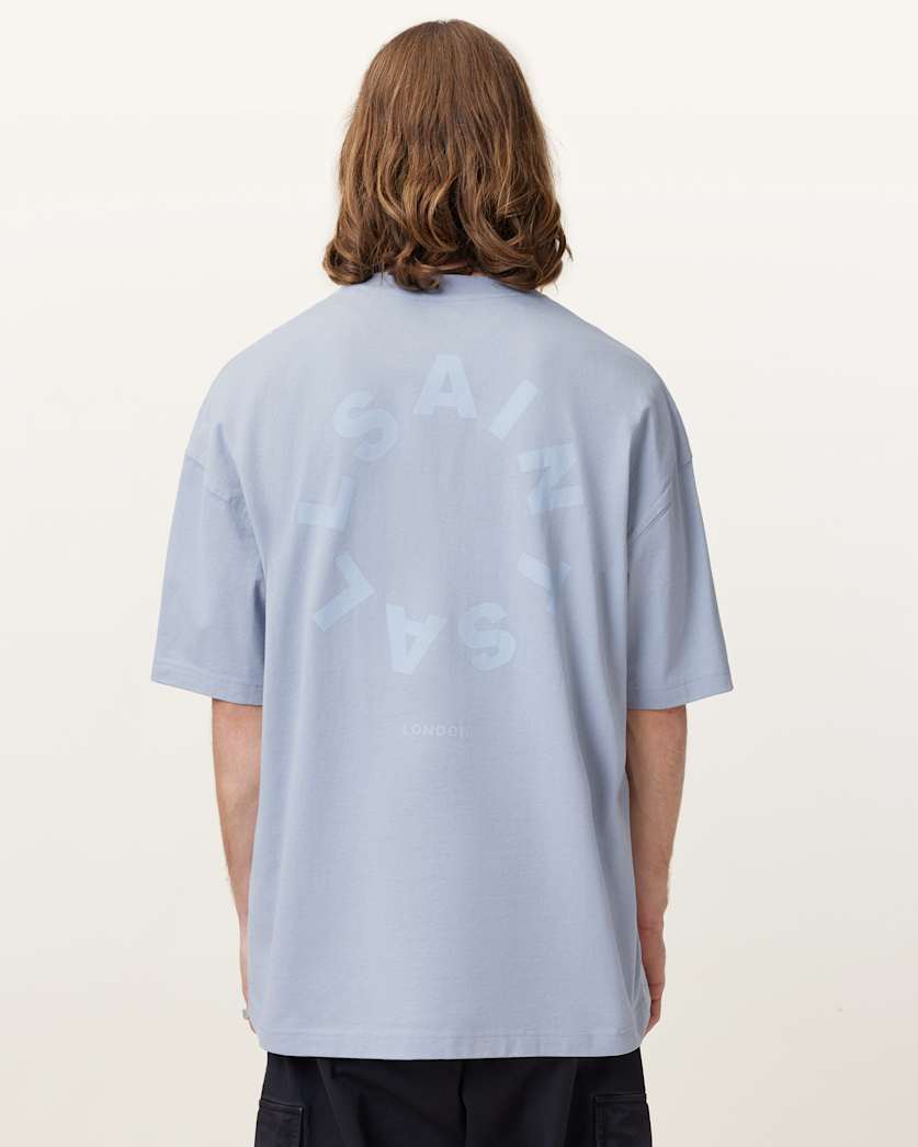 Tierra Oversized Crew Neck Logo T-Shirt