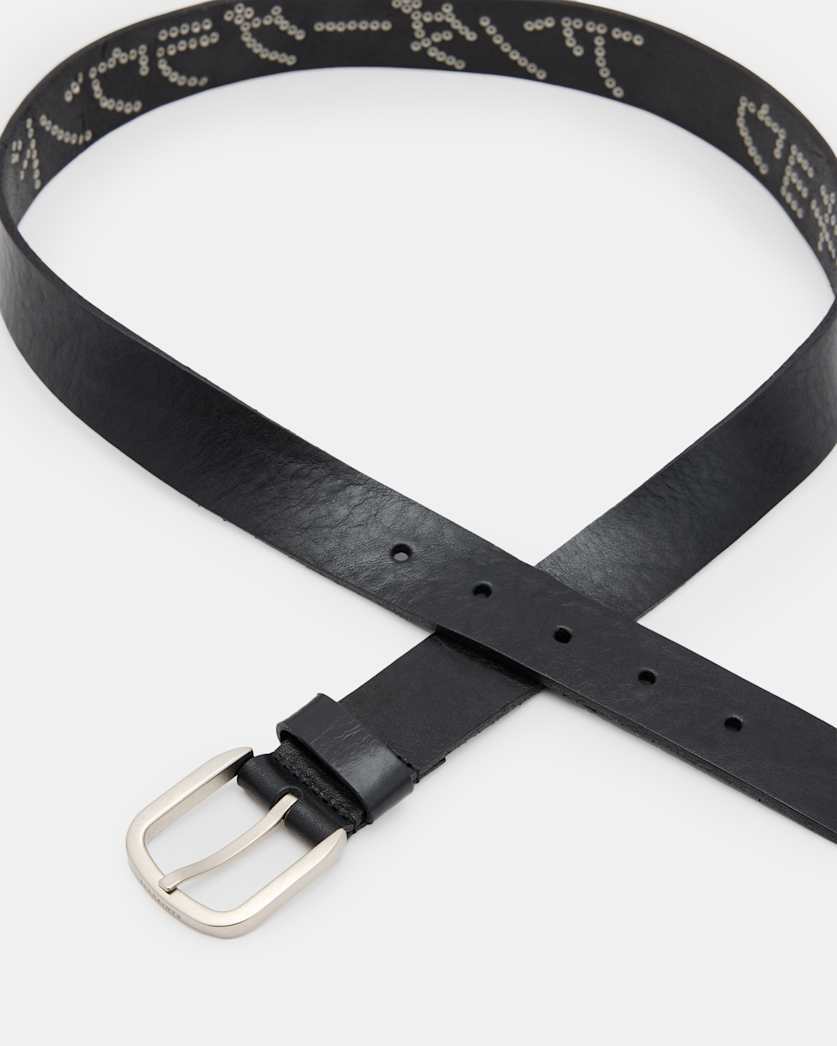 Underground Studded Leather Belt