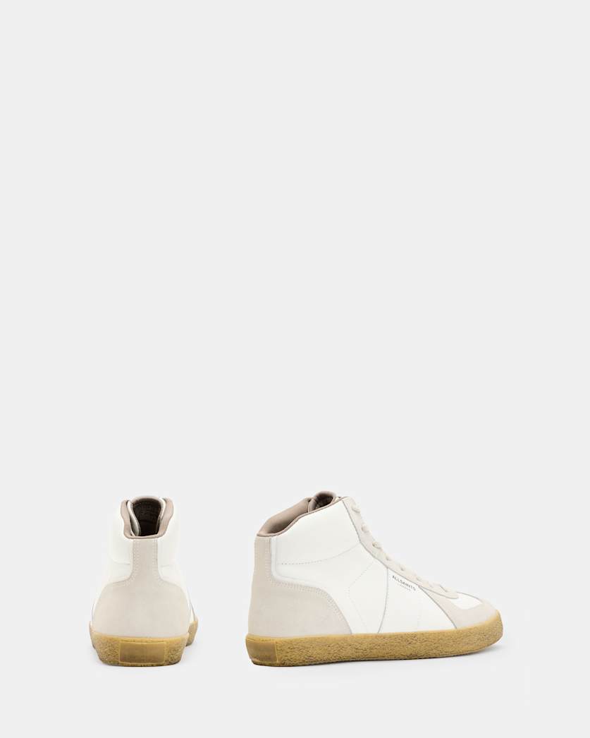 Jaimee High Top Leather Trainers