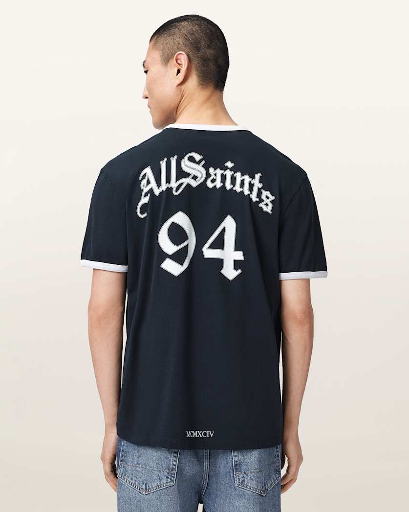 Bleus Short Sleeve Crew Neck T-Shirt