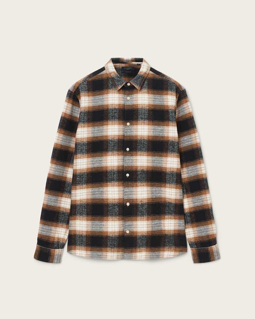 Mercy Checked Relaxed Fit Ramskull Shirt