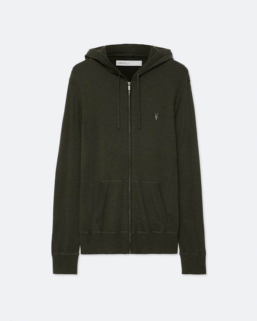 Mode Merino Zip Up Ramskull Hoodie