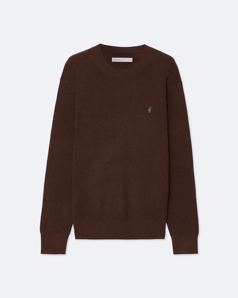 Aspen Waffle-Knit Wool-Blend Jumper