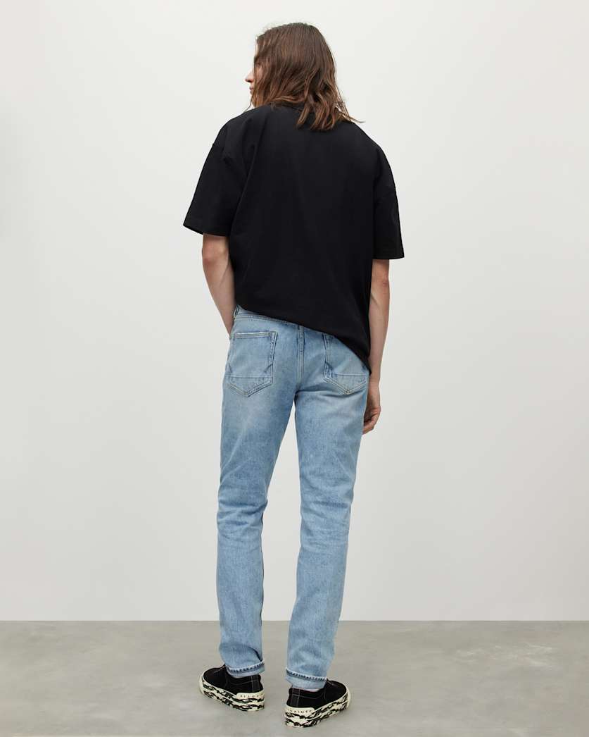 Cigarette Skinny Fit Stretch Denim Jeans