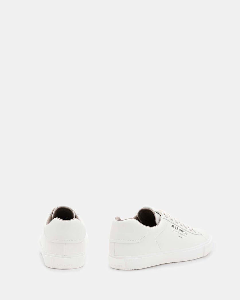 Underground Leather Low Top Trainers