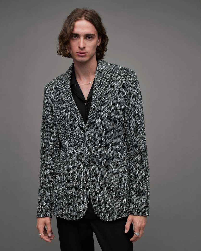 Argyll Textured Tailored Fit Blazer