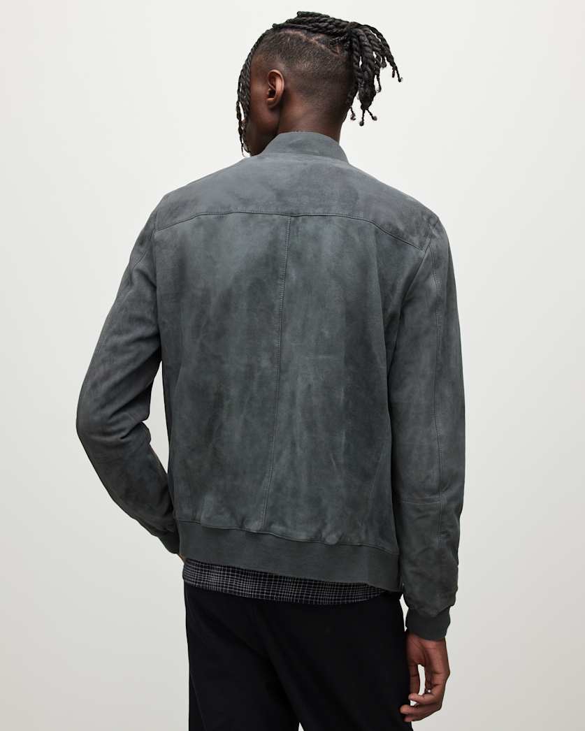 Kemble Suede Bomber Jacket