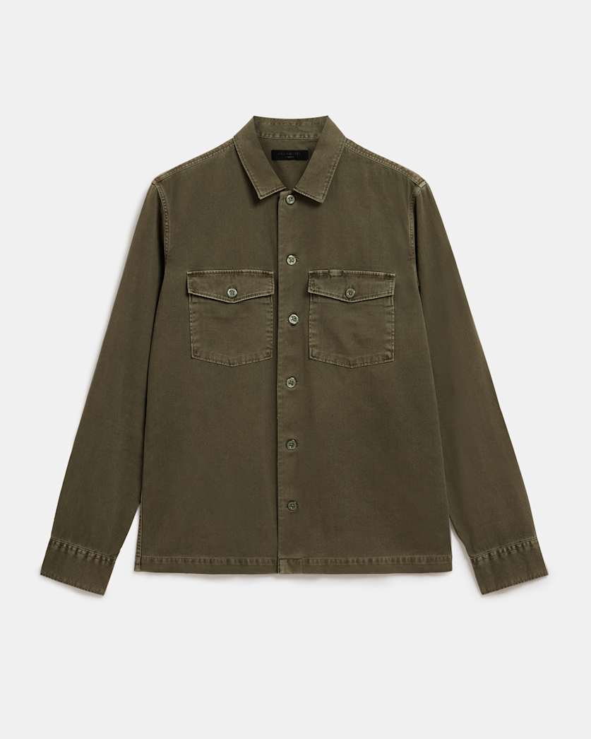 Spotter Long Sleeve Military Overshirt