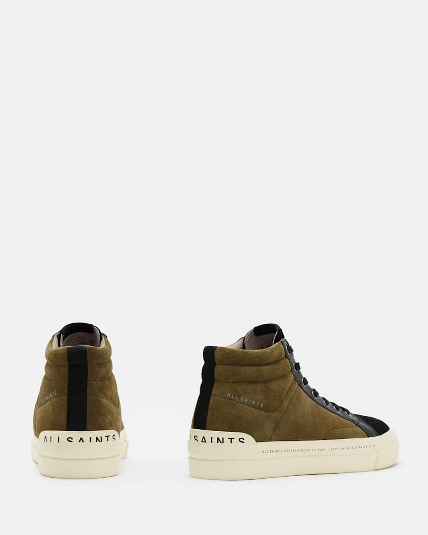 Maverick Leather High Top Trainers