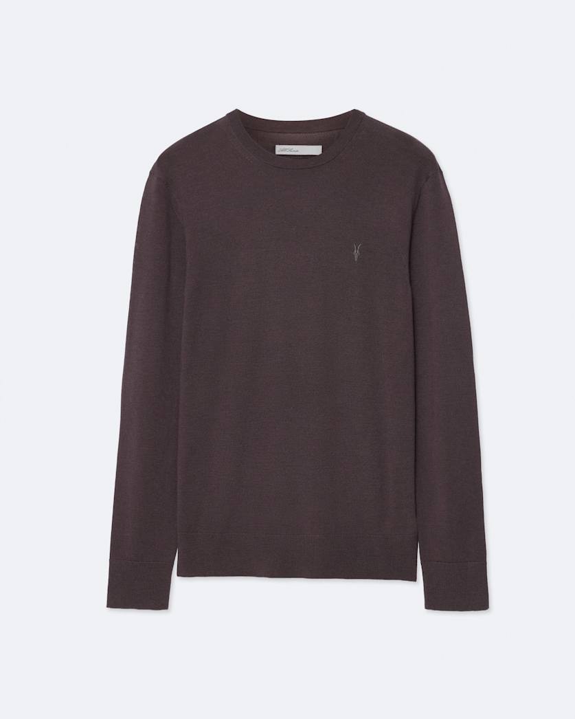 Mode Merino Crew Neck Ramskull Jumper