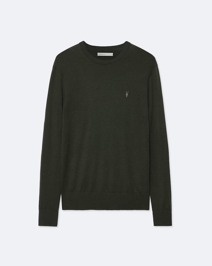 Mode Merino Crew Neck Ramskull Jumper