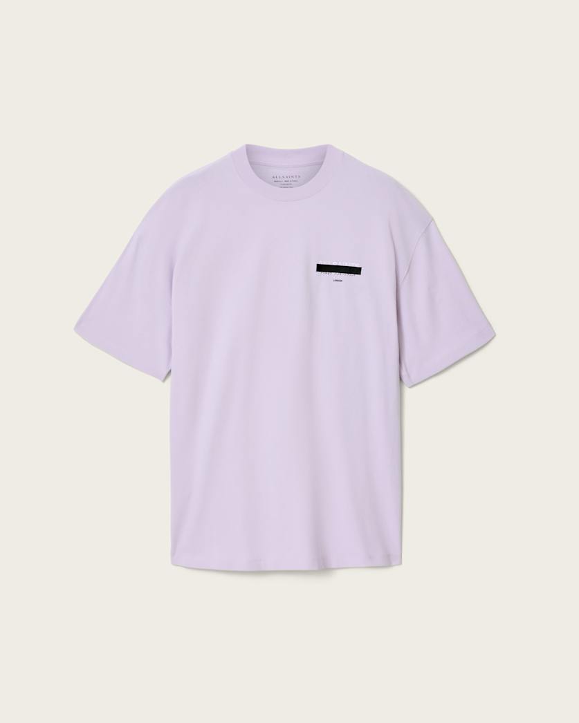 Redact Oversized Embroidered Logo T-Shirt