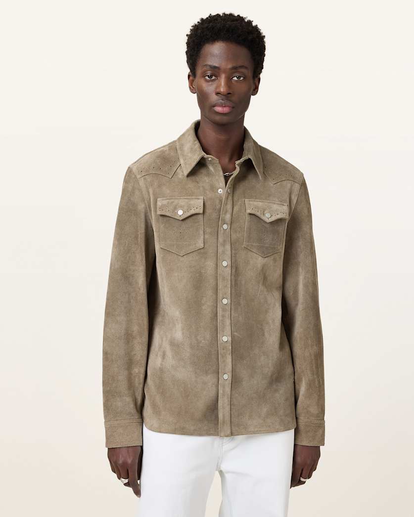 Goldendale Suede Western Shirt