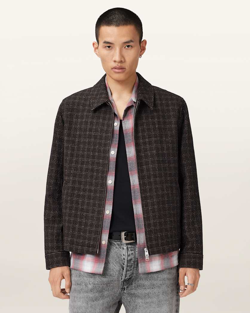 City Hall Check Jacket