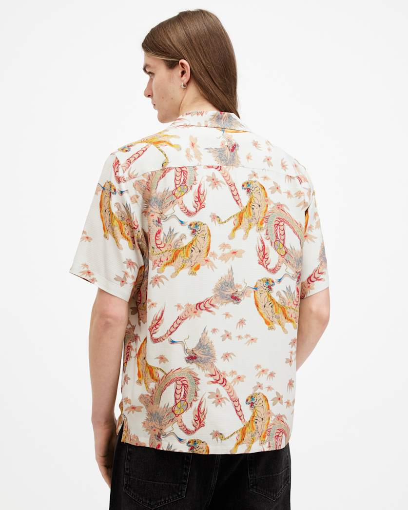 Dragon Relaxed Fit Printed Shirt