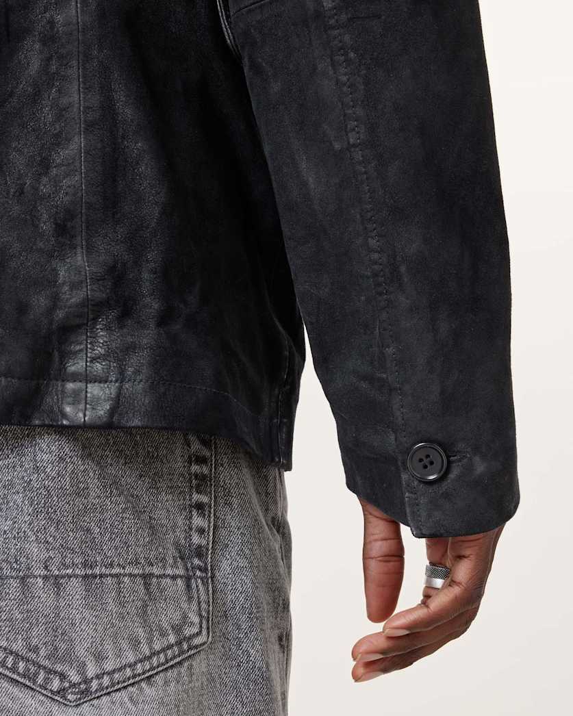 Monet Waxed Suede Blazer