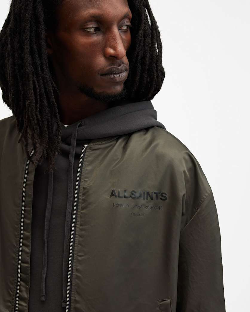 Underground Relaxed Fit Bomber Jacket