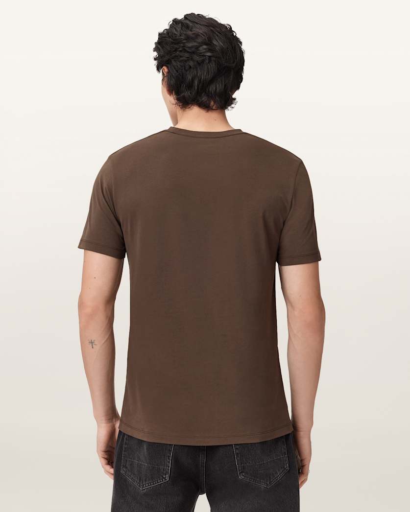 Brace Brushed Cotton Crew Neck T-Shirt