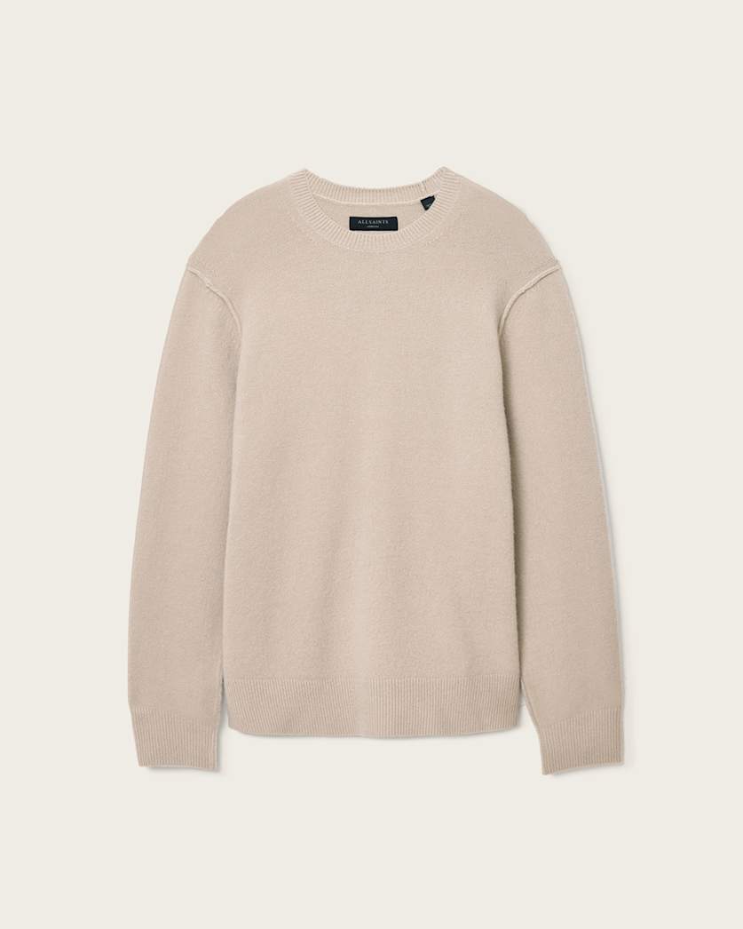 Patern Crew Neck Jumper