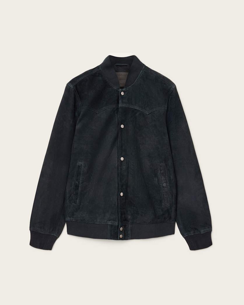 Stafford Suede Bomber Jacket