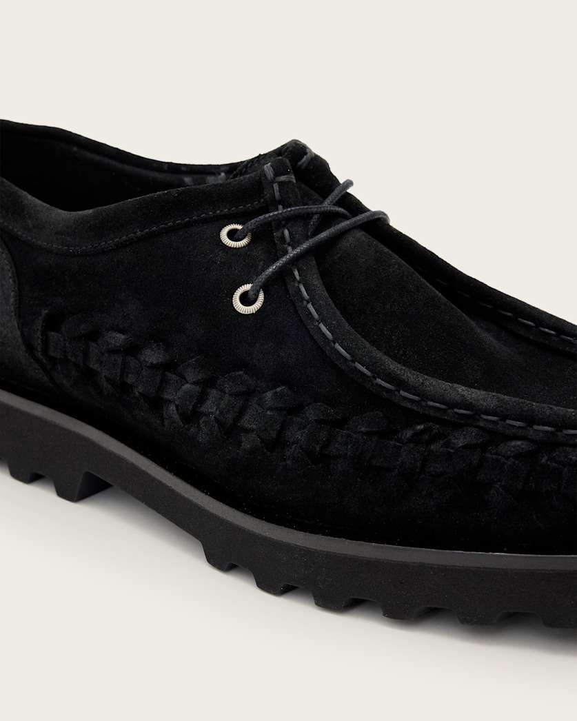 Skiff Woven Boat Shoes