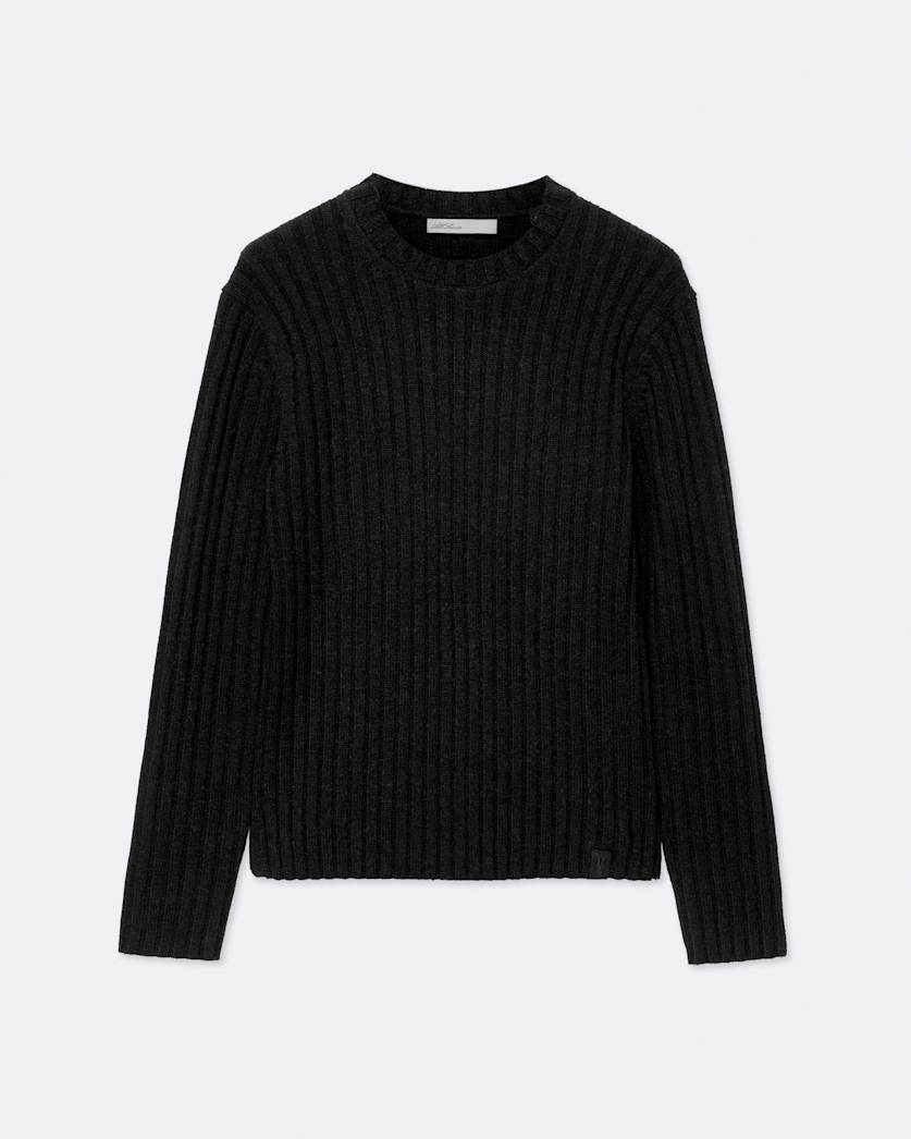 Liev Ribbed Crew-Neck Jumper