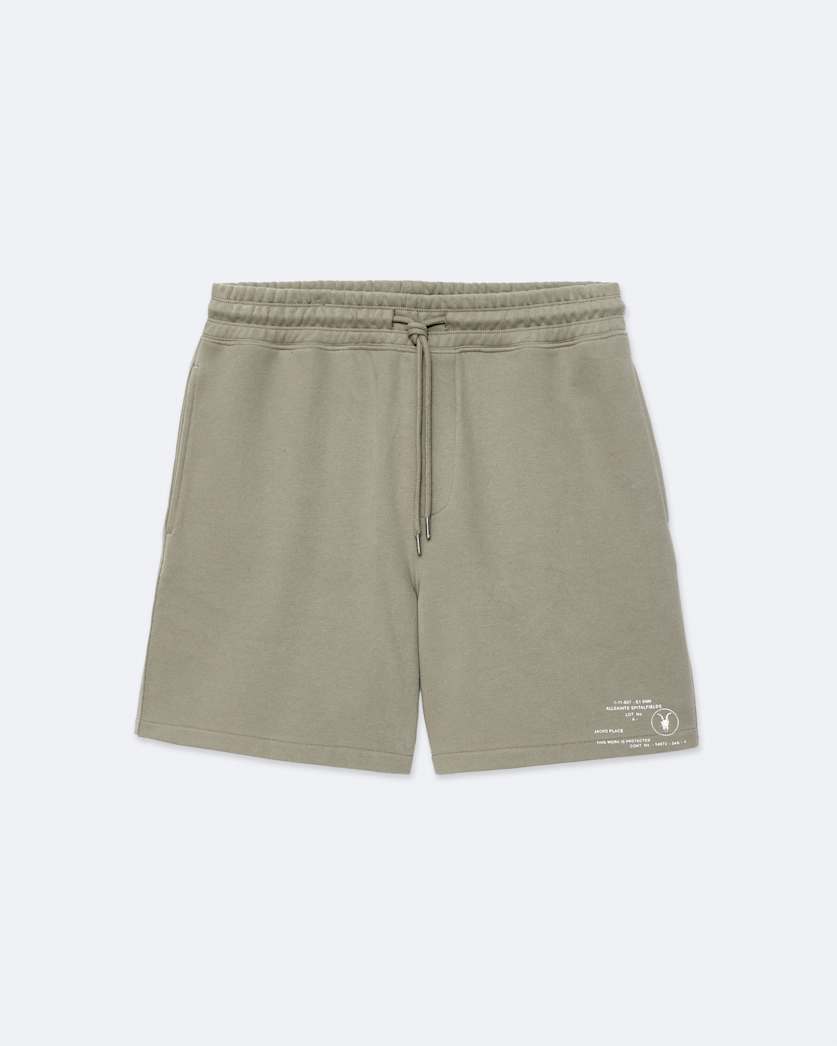 Logo cotton sweatshorts