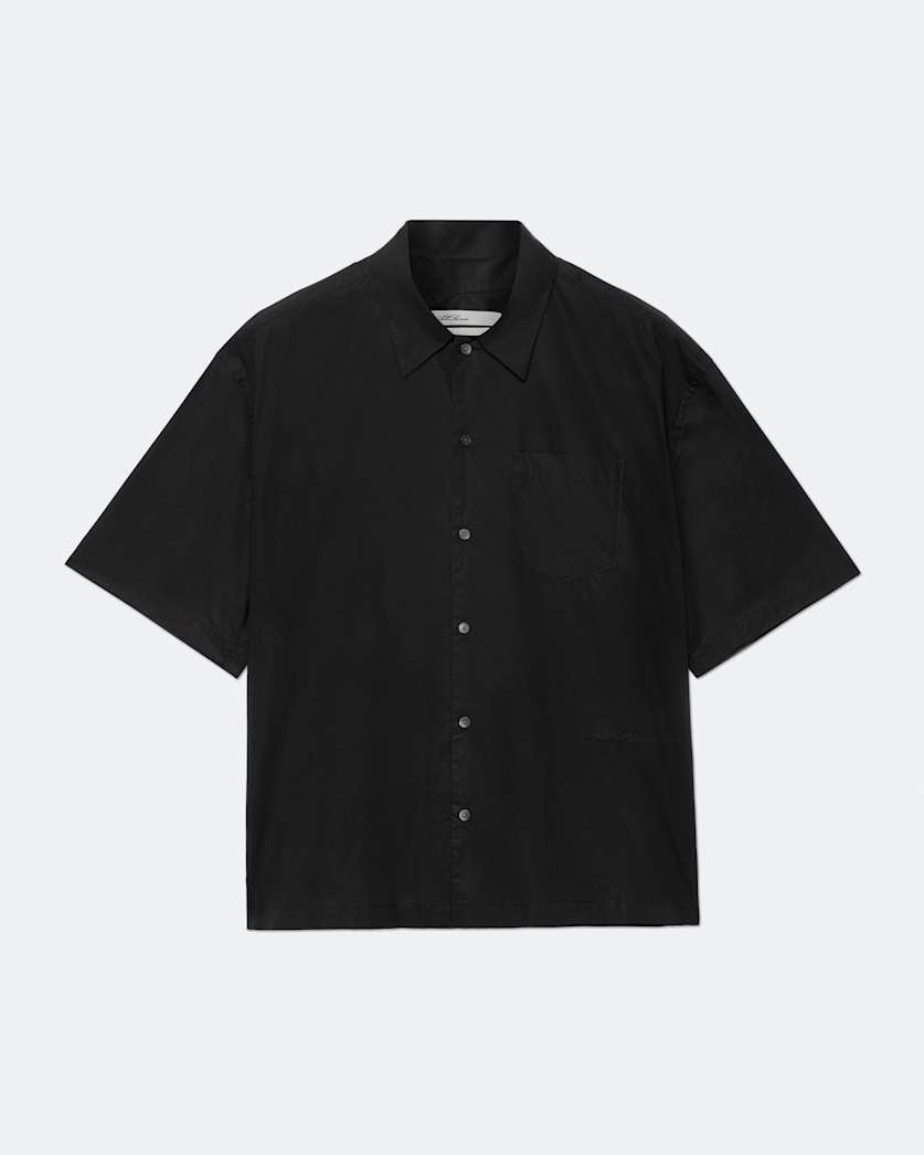 Oversized cotton poplin shirt