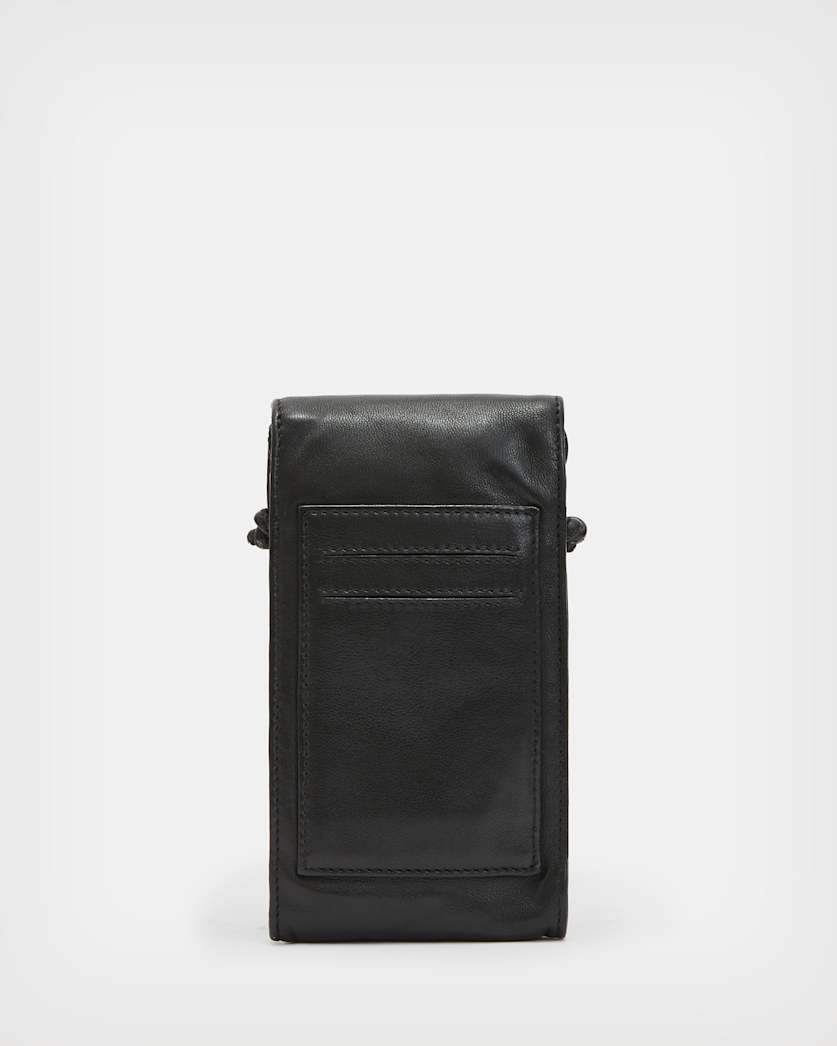 Oppose Embossed Leather Phone Pouch