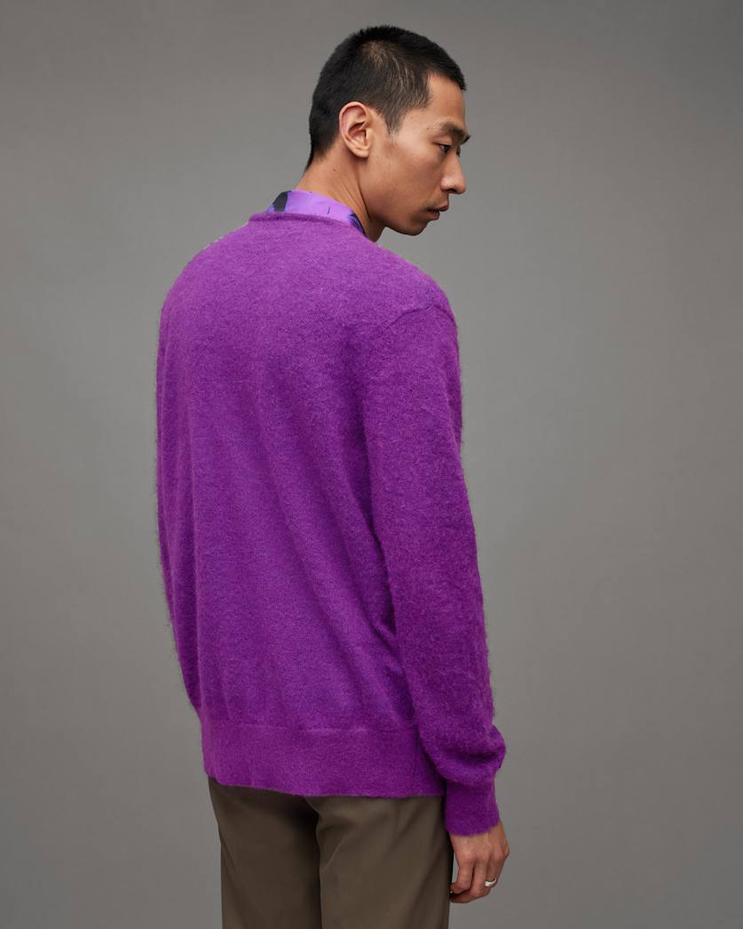 Kennedy V-Neck Brushed Cardigan