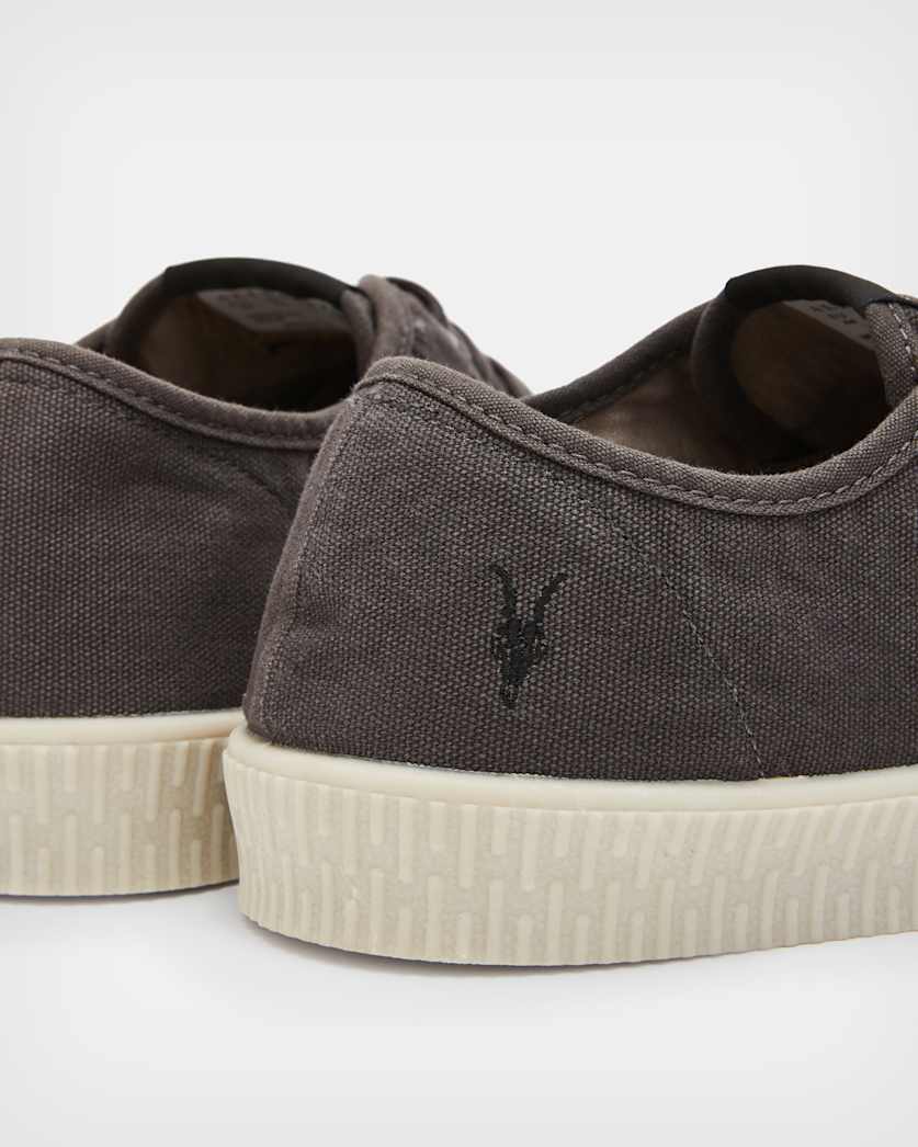 Mem Low Top Canvas Trainers