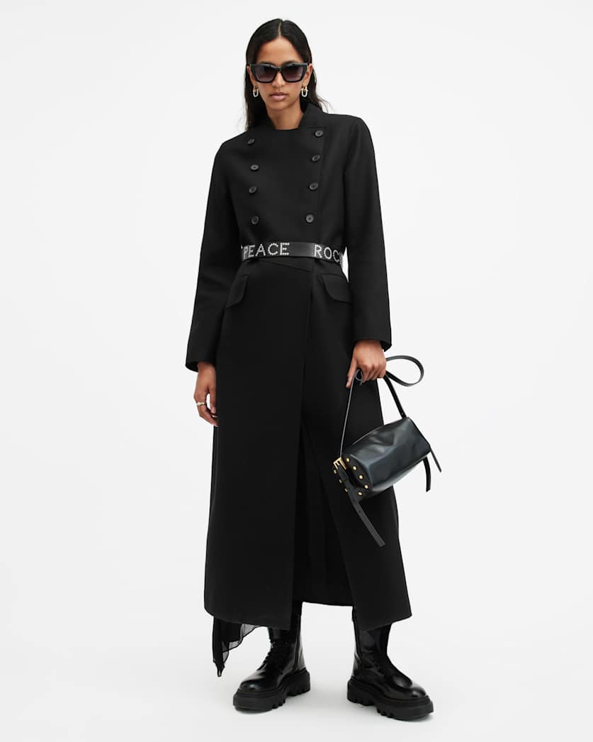 Blaize Long Line Slim Fit Coat